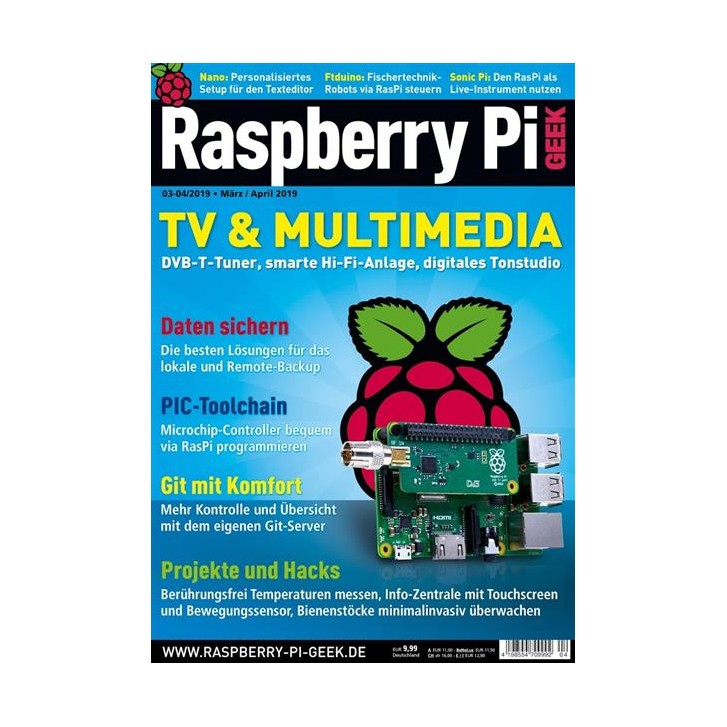 Raspberry Pi Geek - Ausgabe 03-04/2019