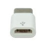 RPi4 MicroUSB B zu USB C Adapter Weiß