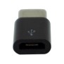 RPi4 MicroUSB B zu USB C Adapter Schwarz