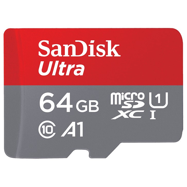 Sandisk microSDHC UHS-I 64GB  Class10 mit Raspberry Pi OS