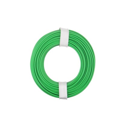 Kupferschalt Litze  0,25 mm² / 10 m / grün