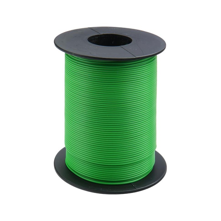 Kupferschaltlitze 0,25 mm² / 25m auf Spule grün