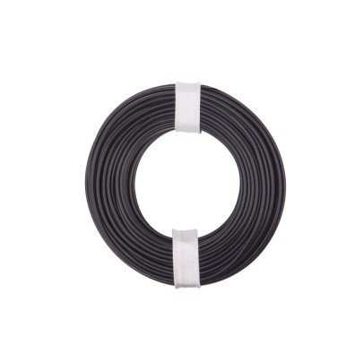 Kupferschalt Litze  0,50 mm² / 10 m / schwarz