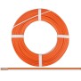 Zwillingslitze 0,50mm² / 25m weiß-orange