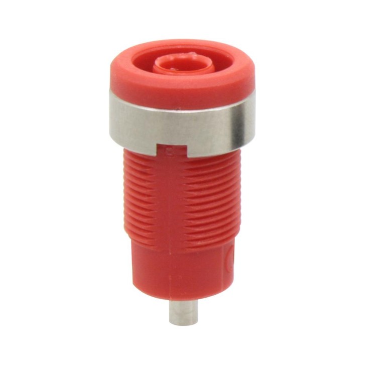 Sicherheitsbuchse 4mm rot