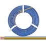 Vierlingslitze 0,14 mm² / 50 m blau-gelb-rot-grün