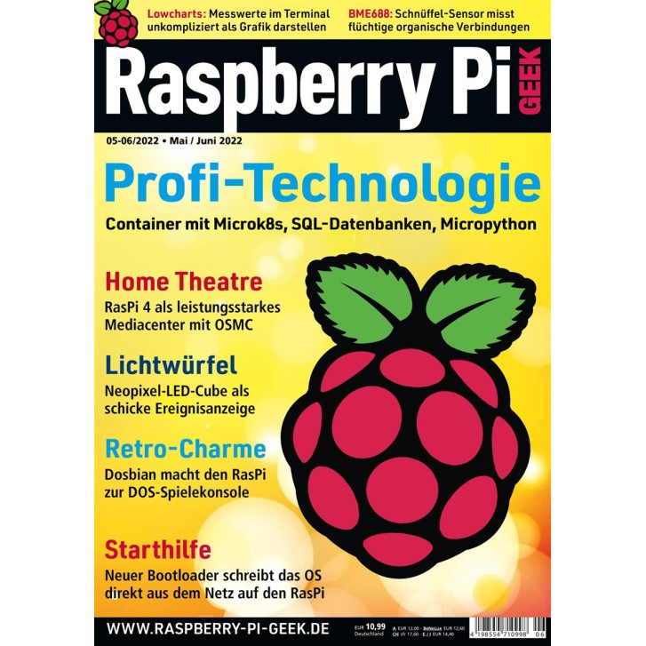 Raspberry Pi Geek - Ausgabe 05-06/2022