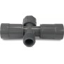 Rain Bird Verschraubung PVC 1" Innengewinde x Überwurfmutter IG x Außengewinde 10bar Grau Typ RB1220-010