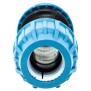 Jason Reparaturkupplung PP 32 mm Klemm 16bar Schwarz/Blau DVGW/KIWA/WRAS/SVGW