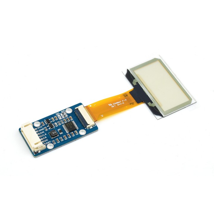 1.51 Zoll transparentes OLED Display,128×64, SPI/I2C Schnittstellen