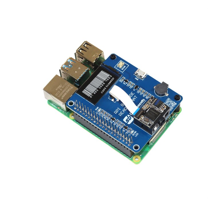 Barcode HAT für Raspberry Pi