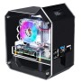 Mini Tower NAS Kit für Raspberry Pi 4B, unterstützt bis zu 2TB M.2 SATA SSD, starke Wärmeableitung, OLED Display 23117