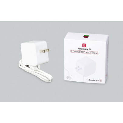 Raspberry Pi 27W USB-C Netzteil weiß US Stecker