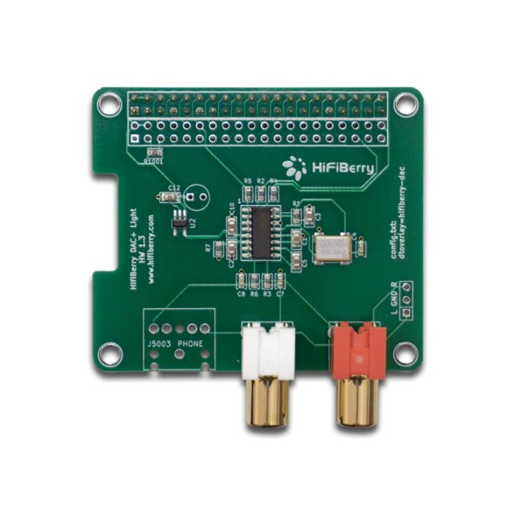 HiFiBerry DAC+ Light für Raspberry Pi