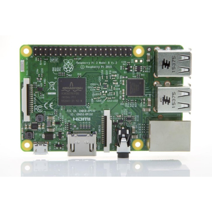 Raspberry Pi 3 Model B 1,2 GHz QuadCore 64Bit CPU