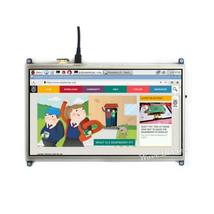 10,1 Zoll HDMI Touch Display 5V für Raspberry Pi